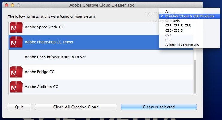 Adobe creative cleaner tool download